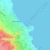 Fig Tree Bay topographic map, elevation, terrain