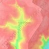 Малая Грибановка topographic map, elevation, terrain