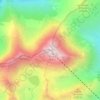 Télescope Bernard Lyot topographic map, elevation, terrain