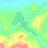 Beaverdam Lake topographic map, elevation, terrain