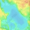 Medicine Lake topographic map, elevation, terrain