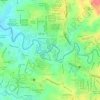 Marilao River topographic map, elevation, terrain