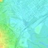 Chinaman Creek topographic map, elevation, terrain