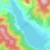 Sioni Reservoir topographic map, elevation, terrain