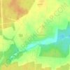 Медведево topographic map, elevation, terrain