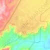 Midreshet Ben-Gurion topographic map, elevation, terrain