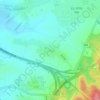 Hadid topographic map, elevation, terrain