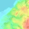 Чухлома topographic map, elevation, terrain