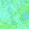 Werchter Park topographic map, elevation, terrain