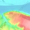 Зименки topographic map, elevation, terrain