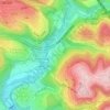 Motza topographic map, elevation, terrain