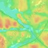 Key River topographic map, elevation, terrain