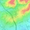 Upper Lake topographic map, elevation, terrain