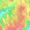 Headley Heath topographic map, elevation, terrain