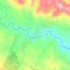Guadajira topographic map, elevation, terrain
