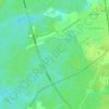 Le Coussin topographic map, elevation, terrain