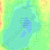 Beaverhill Lake topographic map, elevation, terrain