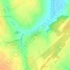 Ежово topographic map, elevation, terrain