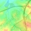 Yad Binyamin topographic map, elevation, terrain