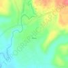 Kutus topographic map, elevation, terrain