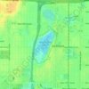 Wood Lake Nature Center topographic map, elevation, terrain