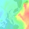 Ольговка topographic map, elevation, terrain