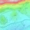 Nahf topographic map, elevation, terrain