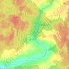 Ширмакша topographic map, elevation, terrain