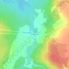 Чёрная Речка topographic map, elevation, terrain