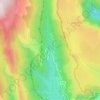 Ruisseau des Morangiès topographic map, elevation, terrain