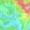 Berano topographic map, elevation, terrain