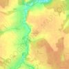 Кочина Гора topographic map, elevation, terrain