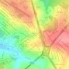 Praça dos Maçons topographic map, elevation, terrain