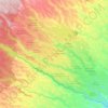 Kariara ward topographic map, elevation, terrain