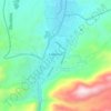 Kadamjay topographic map, elevation, terrain