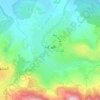 Kaffer Kana topographic map, elevation, terrain
