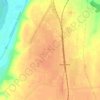 Качалино topographic map, elevation, terrain