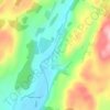 Kilmartin topographic map, elevation, terrain