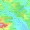 Surami topographic map, elevation, terrain