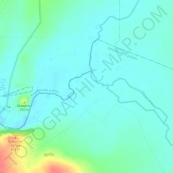 Аркаим topographic map, elevation, terrain