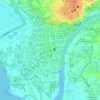 Plaza Mabini topographic map, elevation, terrain