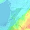 Llyn Parc Mawr topographic map, elevation, terrain