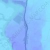 Jordan River topographic map, elevation, terrain