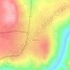 Kayonza topographic map, elevation, terrain