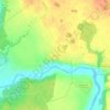 Алеево topographic map, elevation, terrain