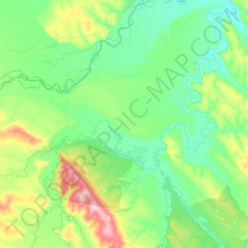 Тагна topographic map, elevation, terrain