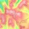 Alon Shvut topographic map, elevation, terrain