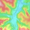 Большой Луг topographic map, elevation, terrain