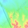 Ezuz topographic map, elevation, terrain