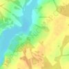 Дресвищи topographic map, elevation, terrain